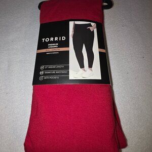 Torrid Tights w/Pockets Full Length NEW